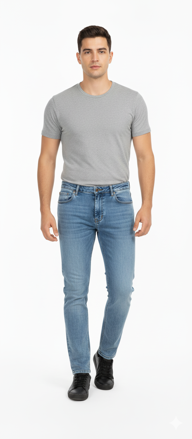 Dark Wash Denim Jeans