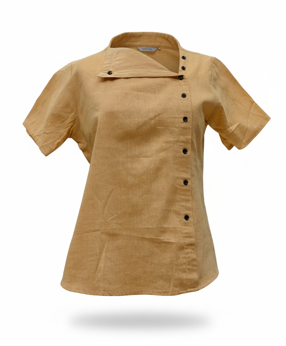 Mustard Button Shirt