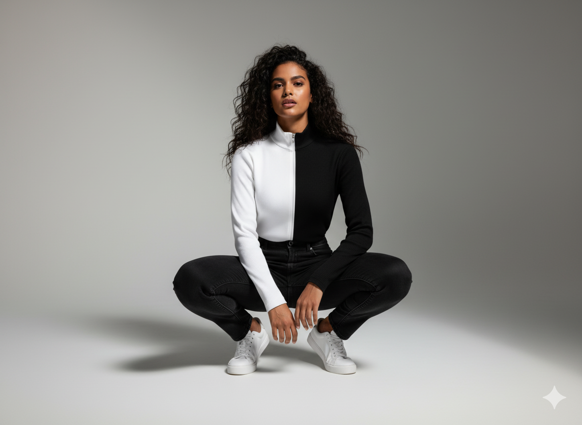 Black & White Jacket