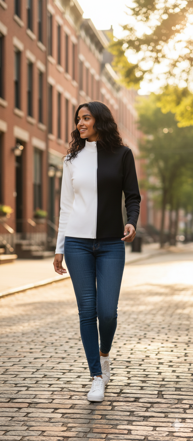 Black & White Jacket