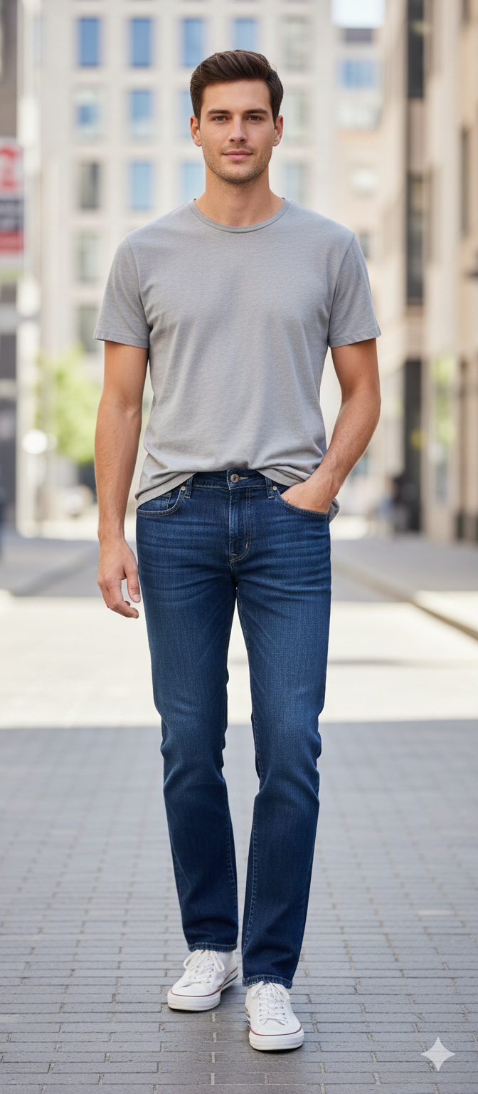 Blue Denim Jeans