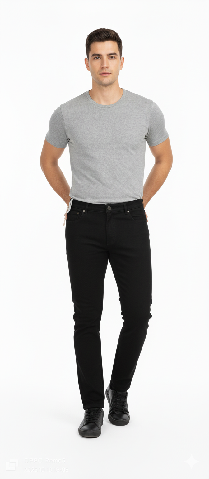 Black Denim Jeans