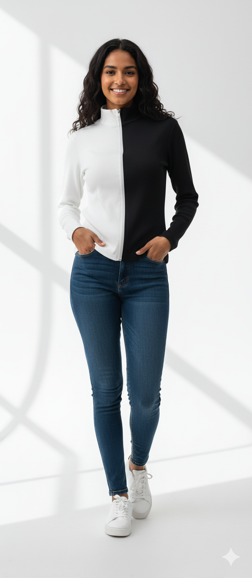 Black & White Jacket