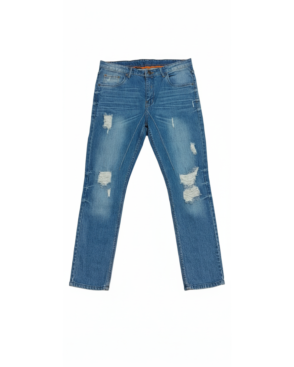 Maverick Distressed Denim Jeans