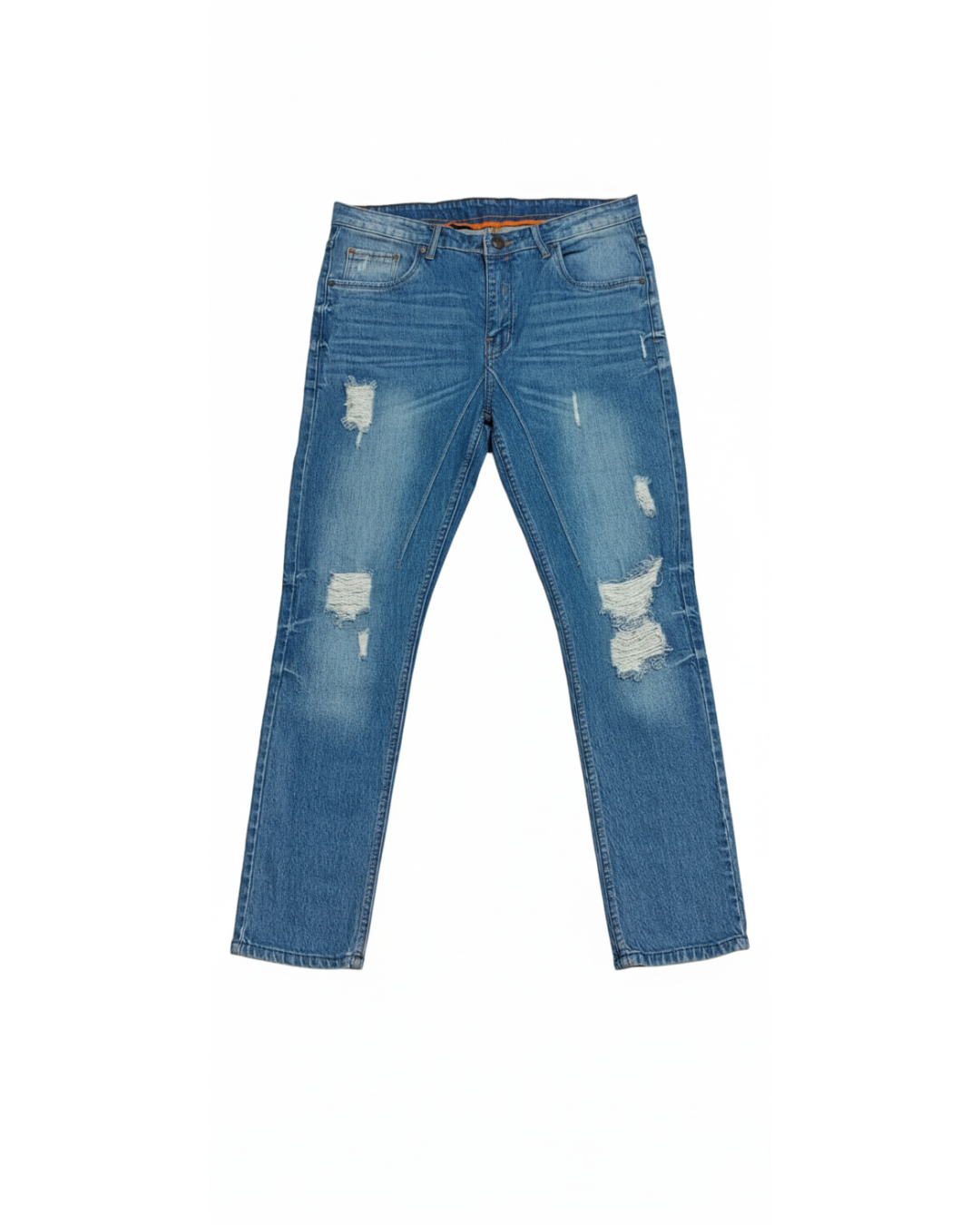 Maverick Distressed Denim Jeans